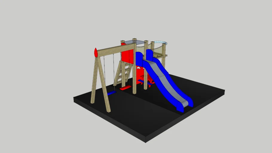 Bloque de juegos infantil
