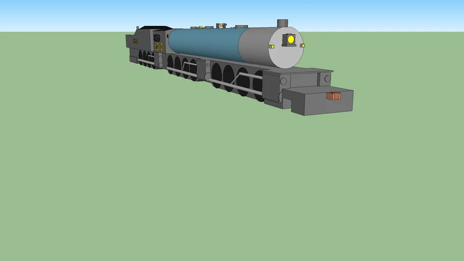4-8-8-8-4 "Triplex" steam locomotive
