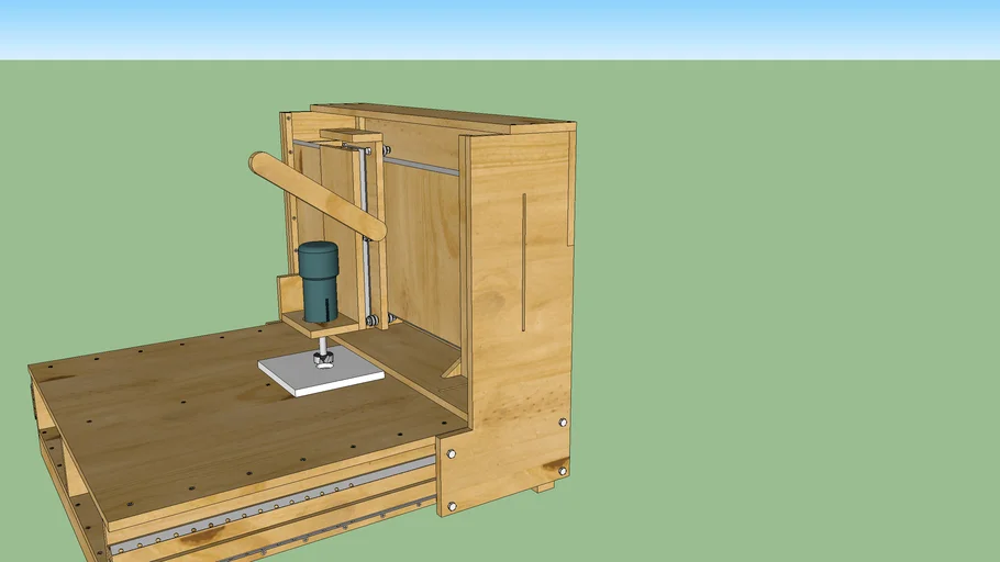 projeto cnc router | 3D Warehouse