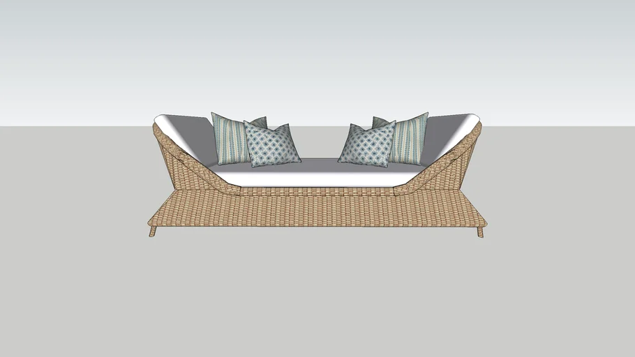 Manchester Outdoor Settee by Williams Sonoma