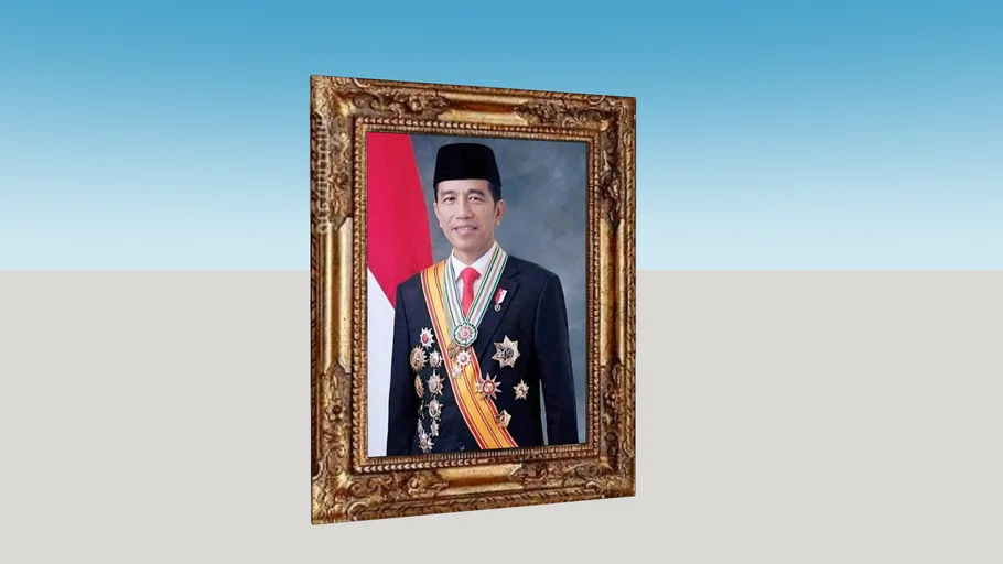 Pigura Photo Presiden Jokowi 02