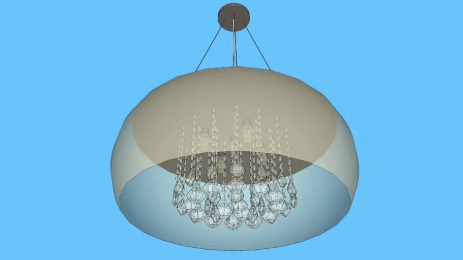 Lustre de Vidro/Cristal