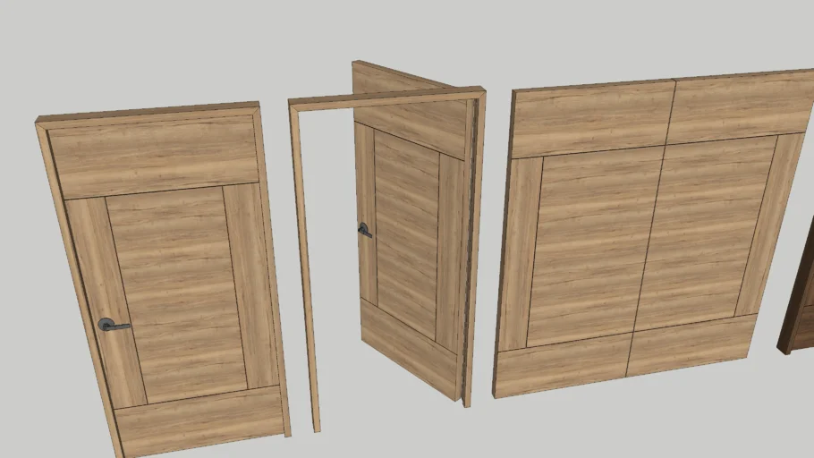 Puerta de madera