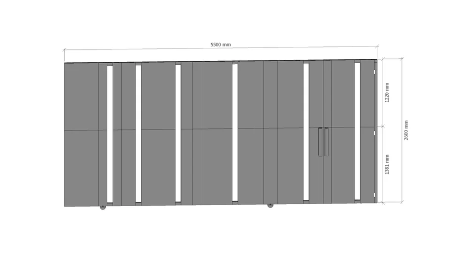 pagar minimalisplat dan baja