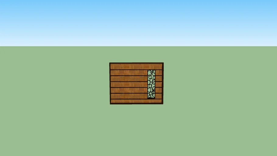 wooden gate