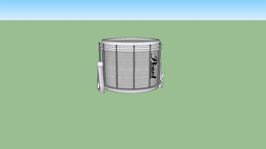pearl marching snare drum 