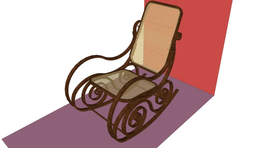 Bentwood Rocking Chair | Rattan Rocking Chair 