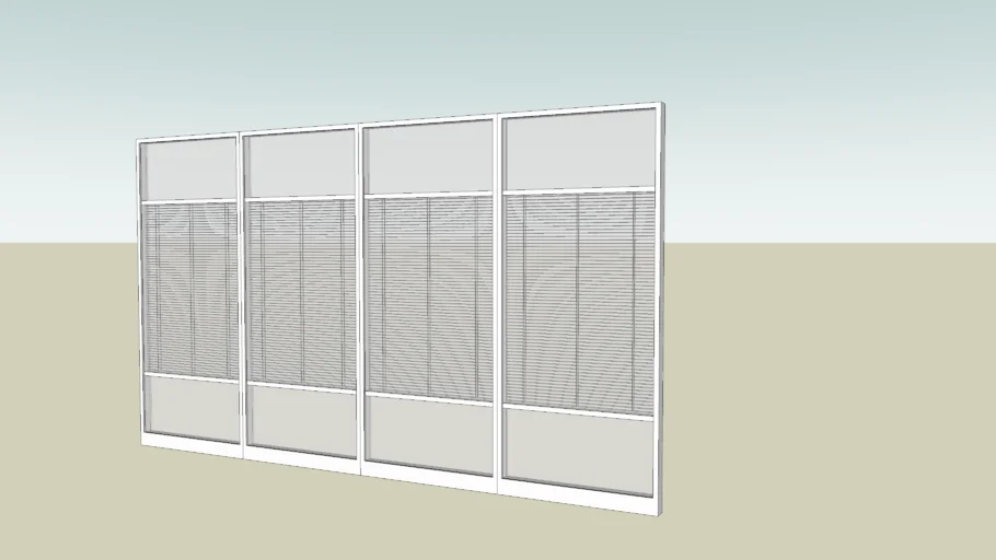 Partition with Blind inside