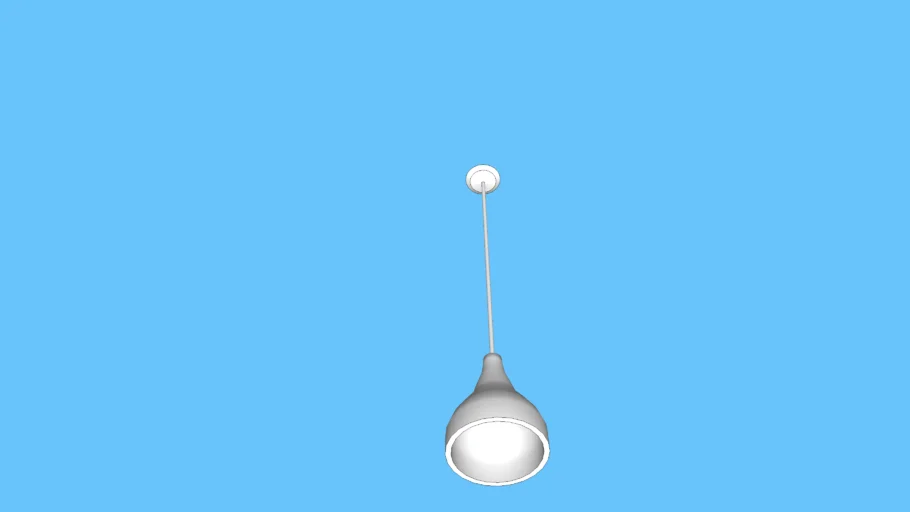 LUMINÁRIA PENDENTE TIPO GOTA