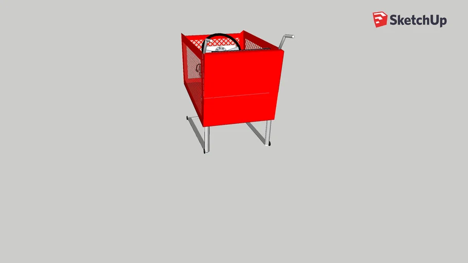 shopping cart rocket