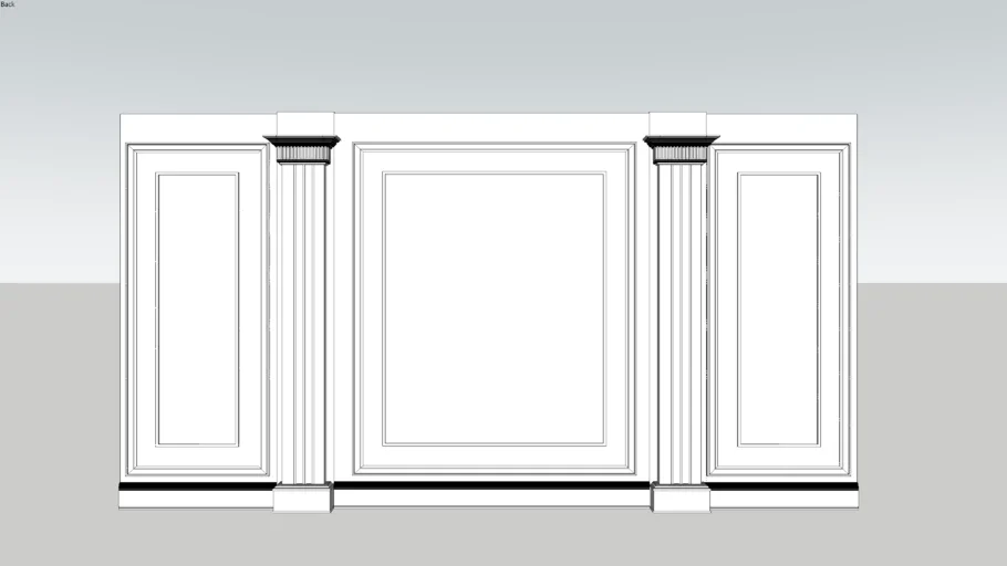 Wall panel Classic N