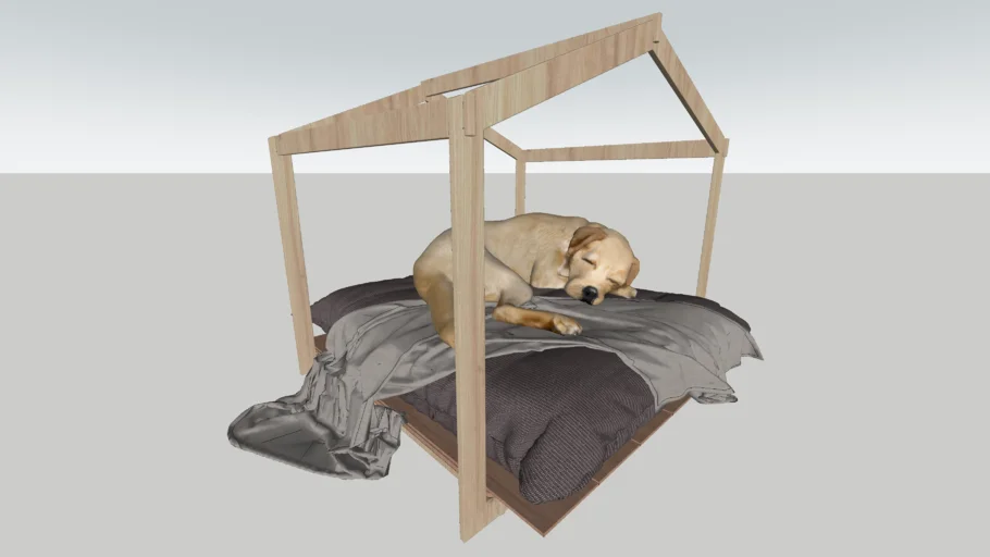 Cama/casa para perro