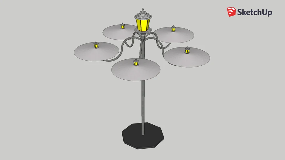 เสาไฟร่ม