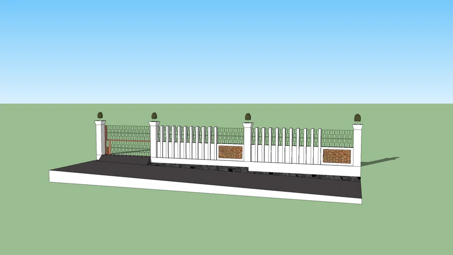 Modern Fence