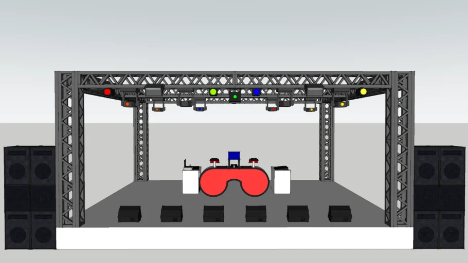 live mixing dj setup