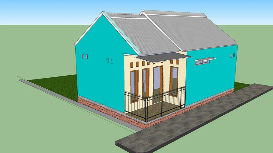 2. Desain rumah minimalis 6x9 Meter 