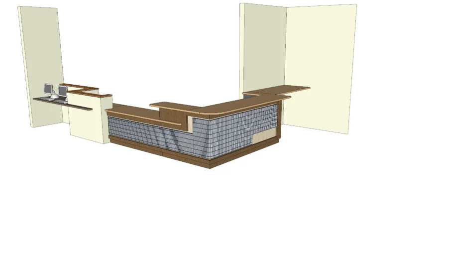 Reception Desk for School