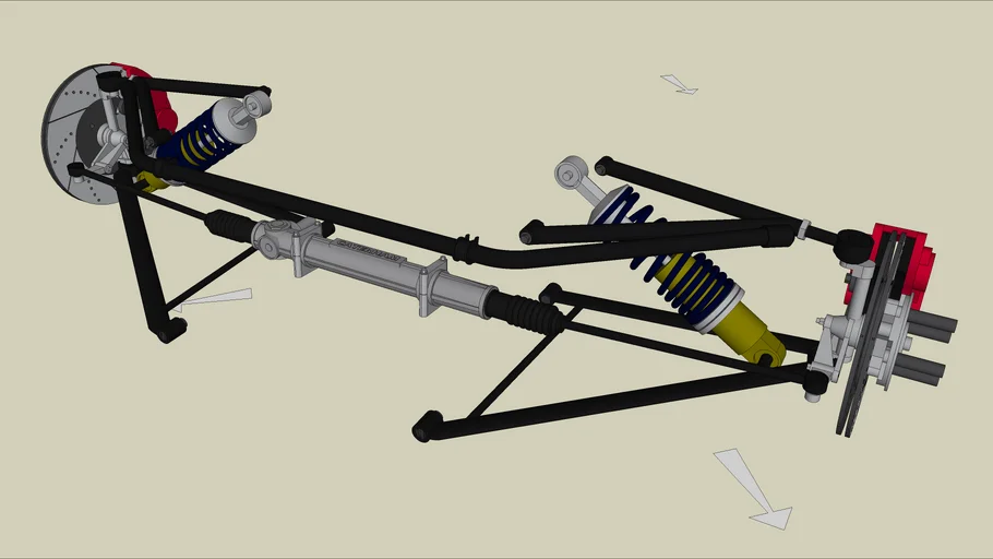 Caterham 7 Front Suspension