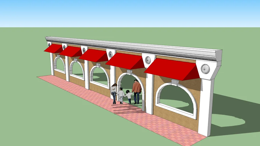 fachada de restaurante