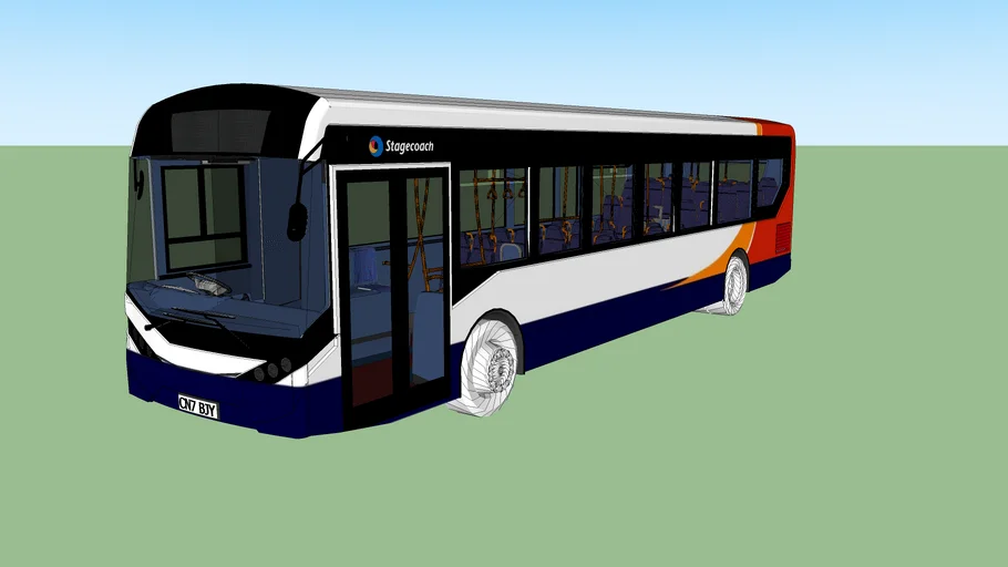 Dennis Enviro 200 MMC (Long wheelbase)-(Stagecoach)