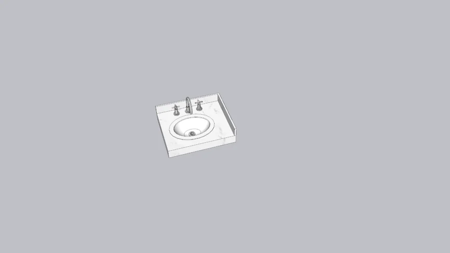 Hand wash basin | 3D Warehouse