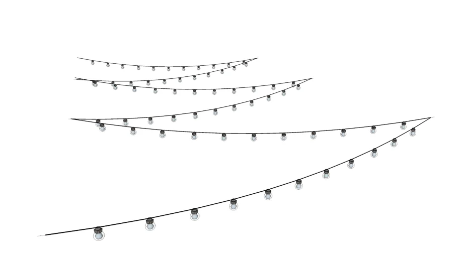 Lighting String Outdoor Lights Cafe (3)