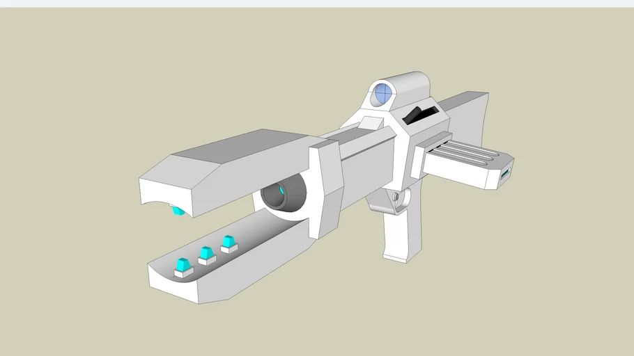 plasma rifle | 3D Warehouse