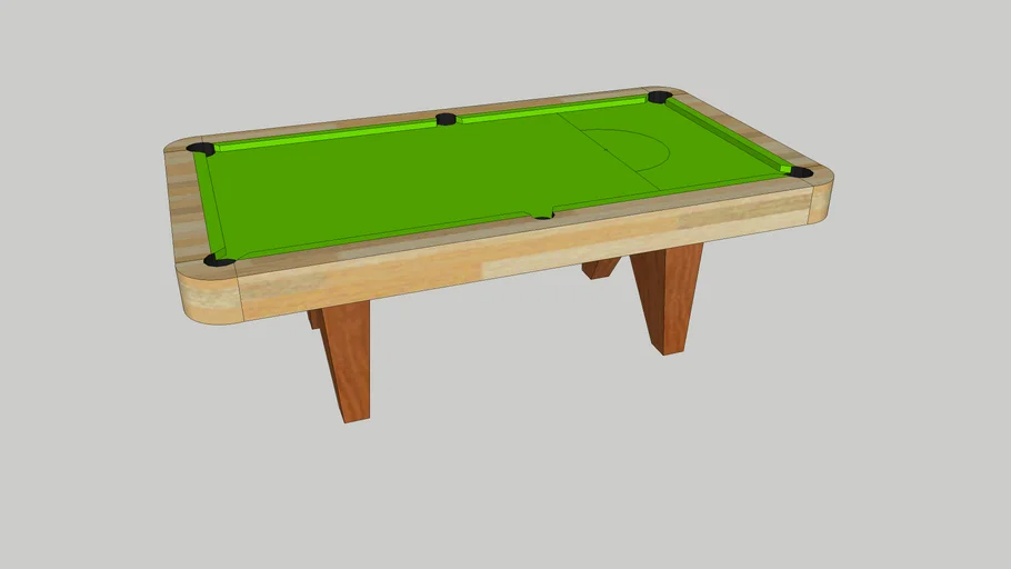 pool table | 3D Warehouse