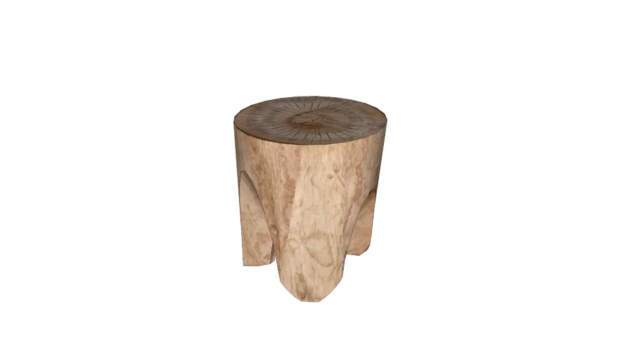 Wood Side Table