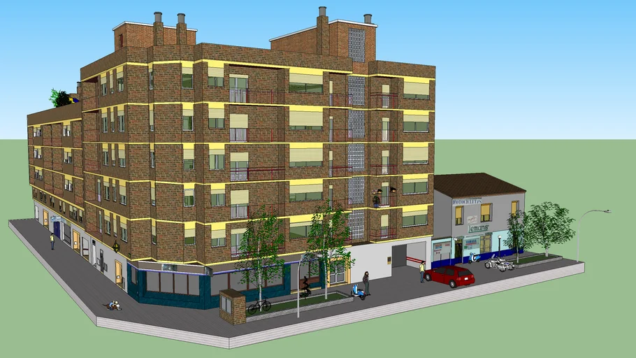 HUESCA EDIFICIO RAMON Y CAJAL Y DANIEL MONTORIO