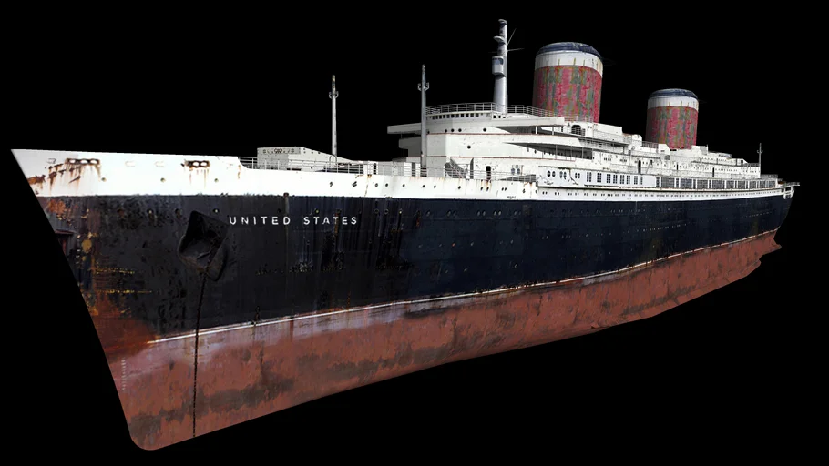 SS United States (present condition 2011)