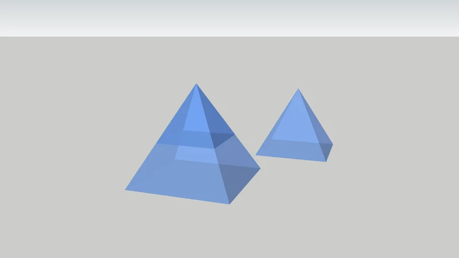 Rectangular Pyramids | 3D Warehouse