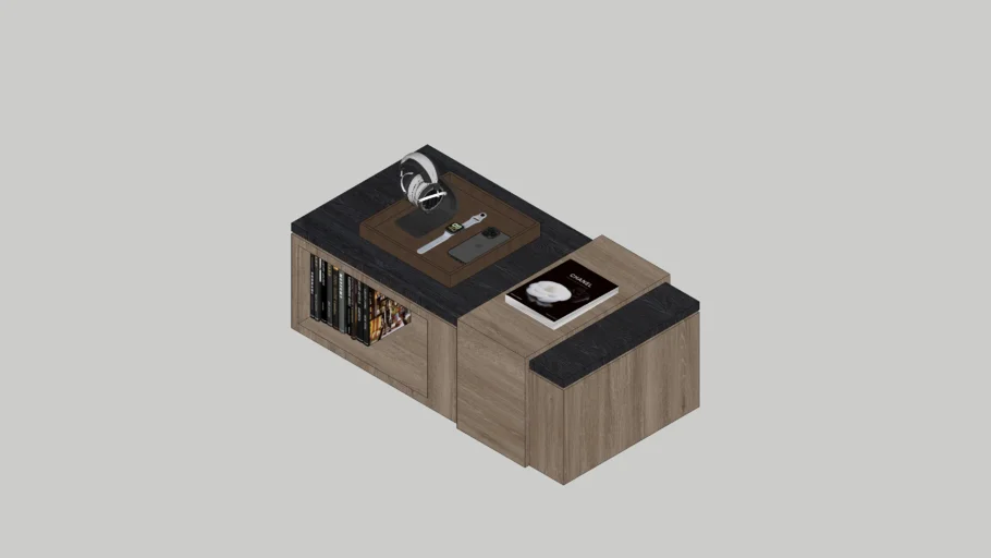 MODERN COFFEE TABLE (with accessories)