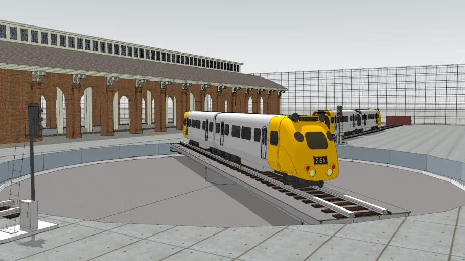 Train Turntable 25m Diameter