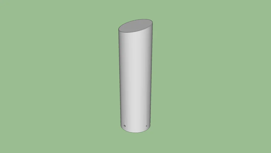 R-7314 stainless steel bollard cover