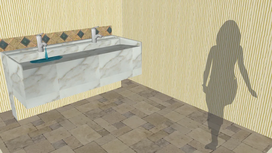 lavabo y baño