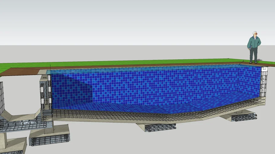 Swimming Pool Cross Section