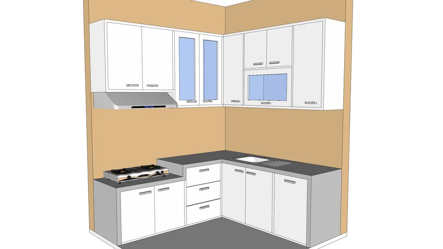 Adi - Kitchen Set Gadang | 3D Warehouse