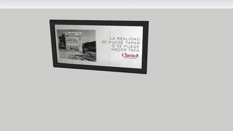 cartel de publicidad