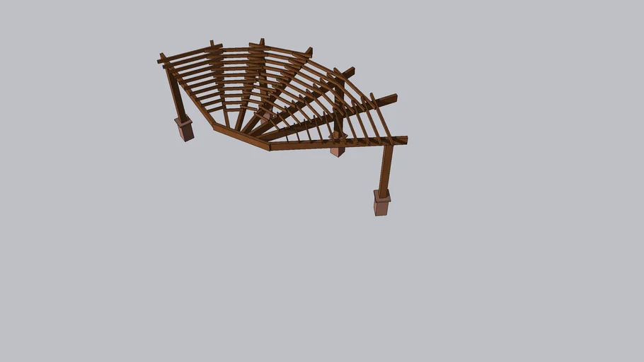 Half Circle Pergola