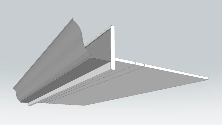 Gutter and soffit