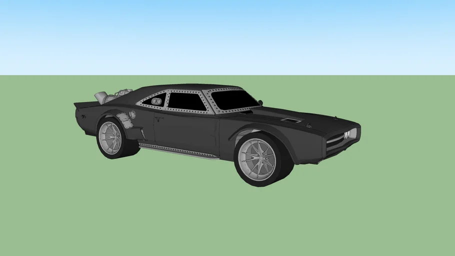 dodge ice charger dom's fast and furious 8