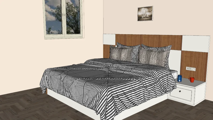 King size Bed