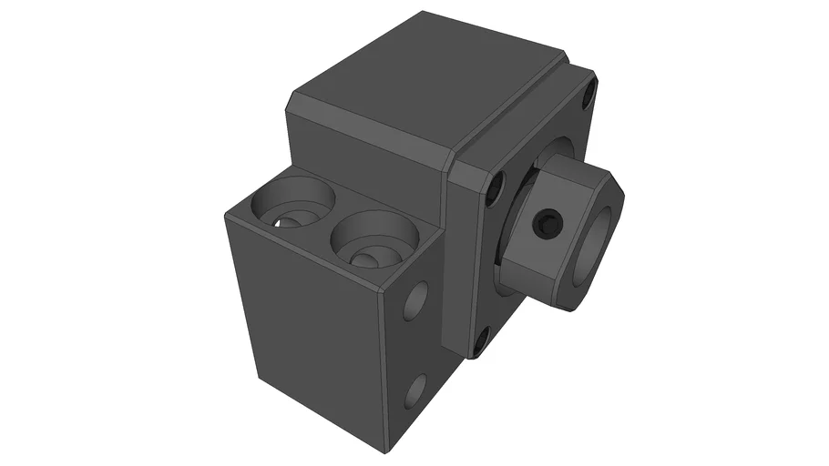 CNC Bearing Mount BK12