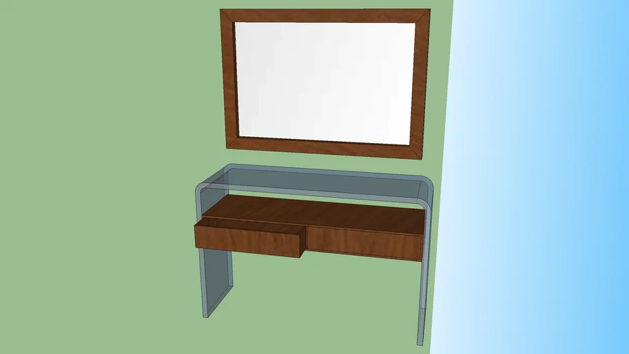 Wood Table for Entryway