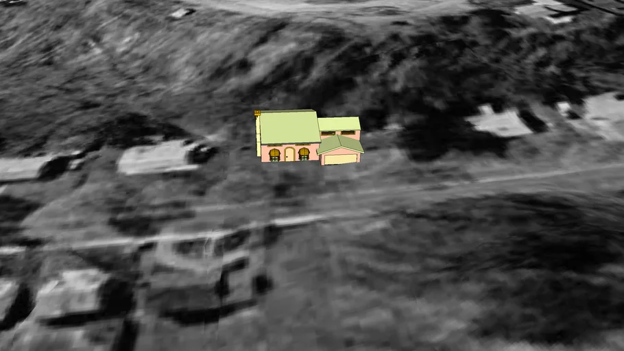 The Simpson's house Springfield