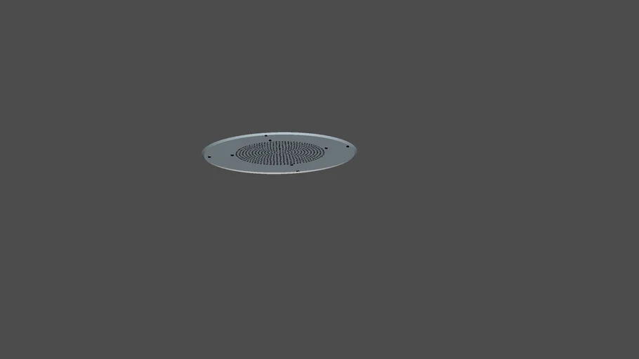 Commercial Ceiling Intercom Speaker Plate