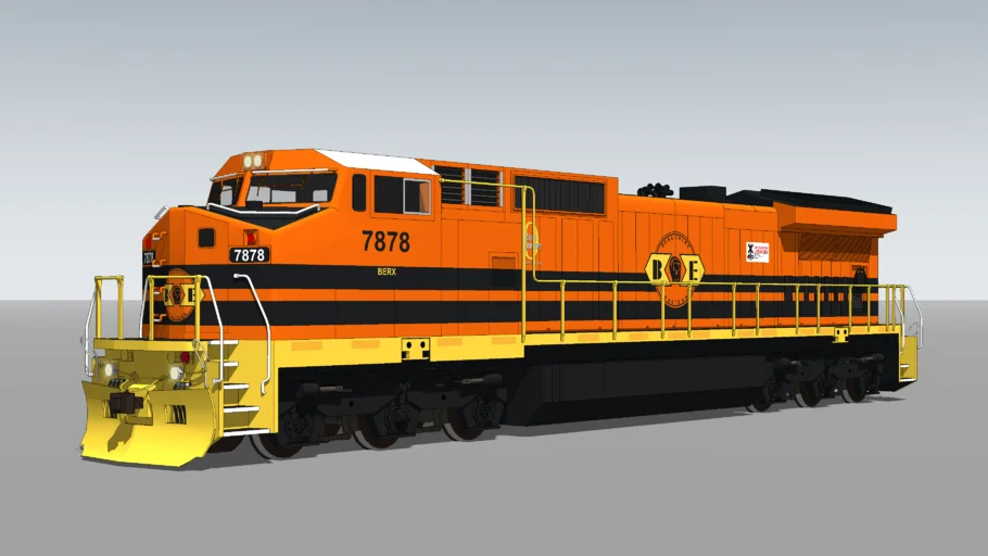 GE Dash 8-40CW - Berkshire & Eastern (G&W)