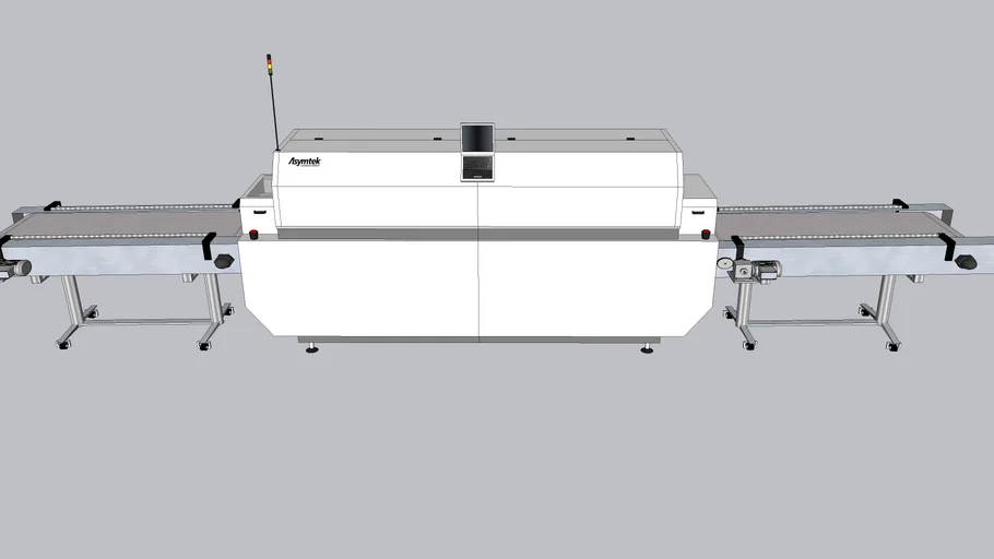 HORNO CON BANDAS TRASNPORTADORAS