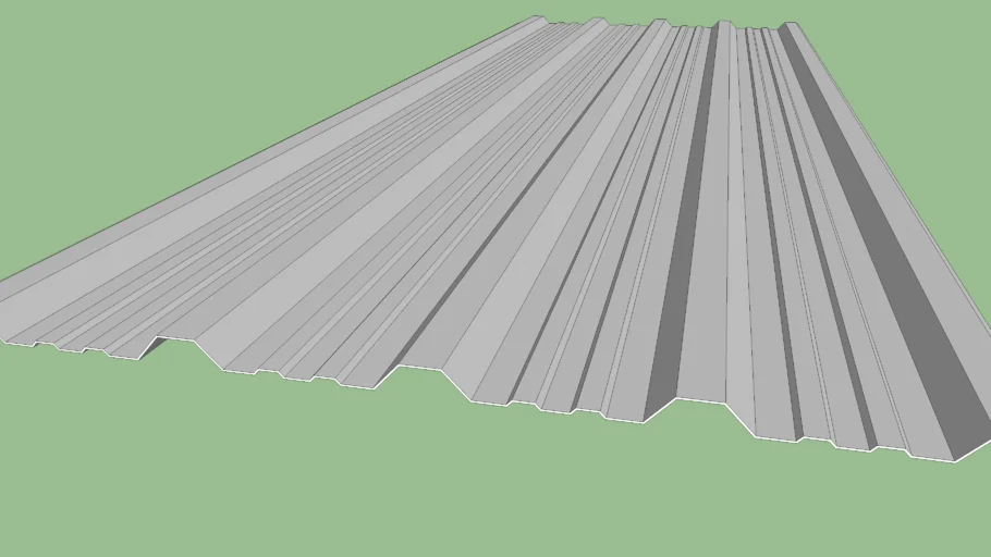 Chapa trapezoidal